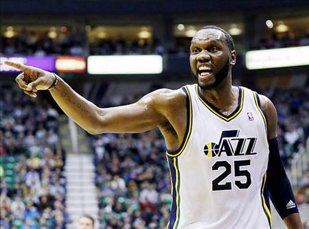 爵士获得大前锋勒邦续约成功 爵士获得大前锋勒邦续约成功