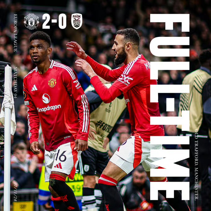 曼联实力不足，欧联杯淘汰赛前途未卜