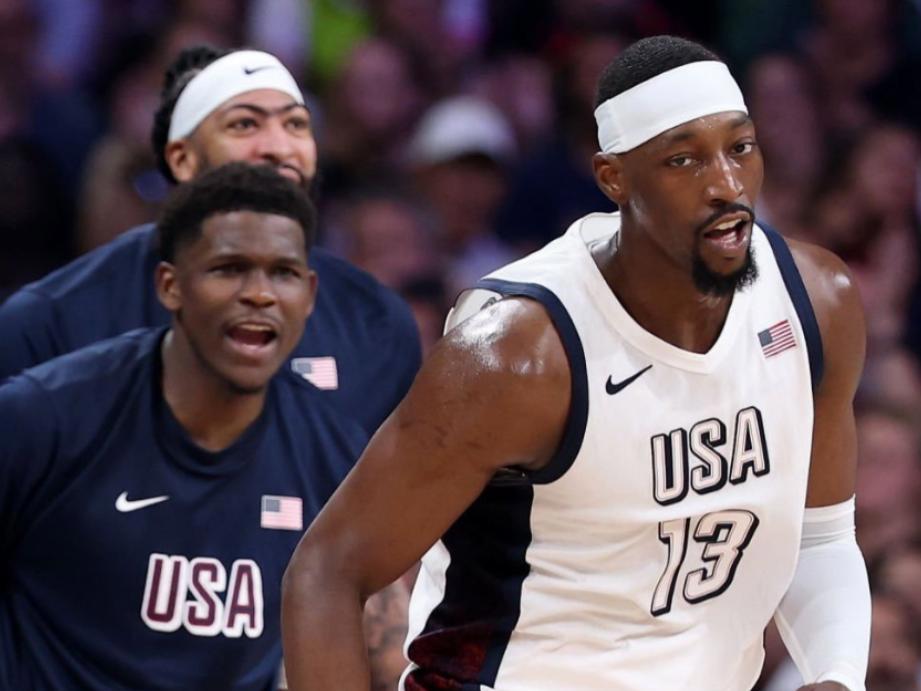 美国男篮在奥运会上取得胜利 美国男篮在奥运会上取得胜利